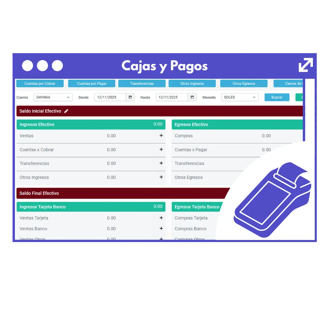 Sistema pos caja registradora software y equipos completo totalsis
