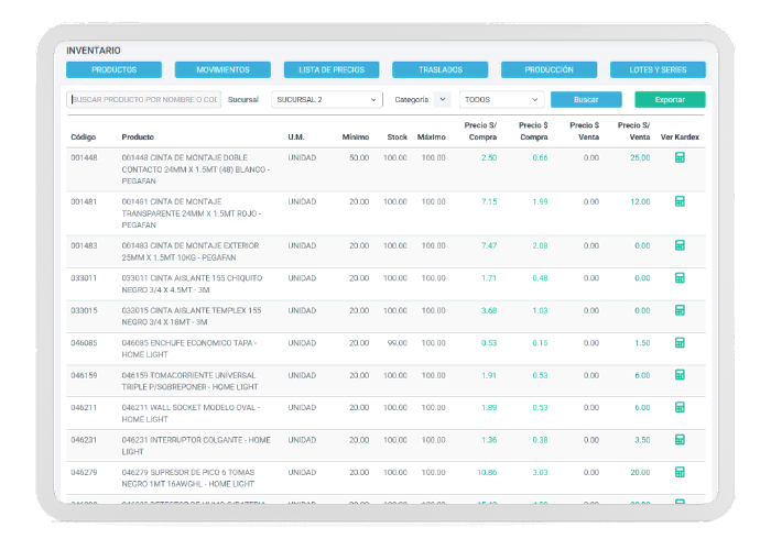 Sistema de inventario para restaurante totalsis