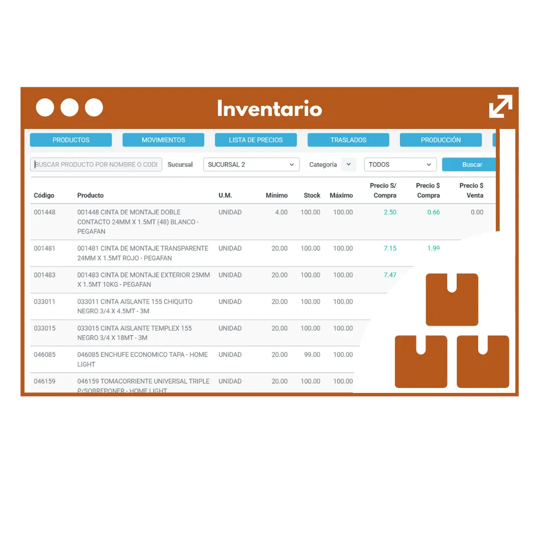 Sistema de inventario para restaurante totalsis